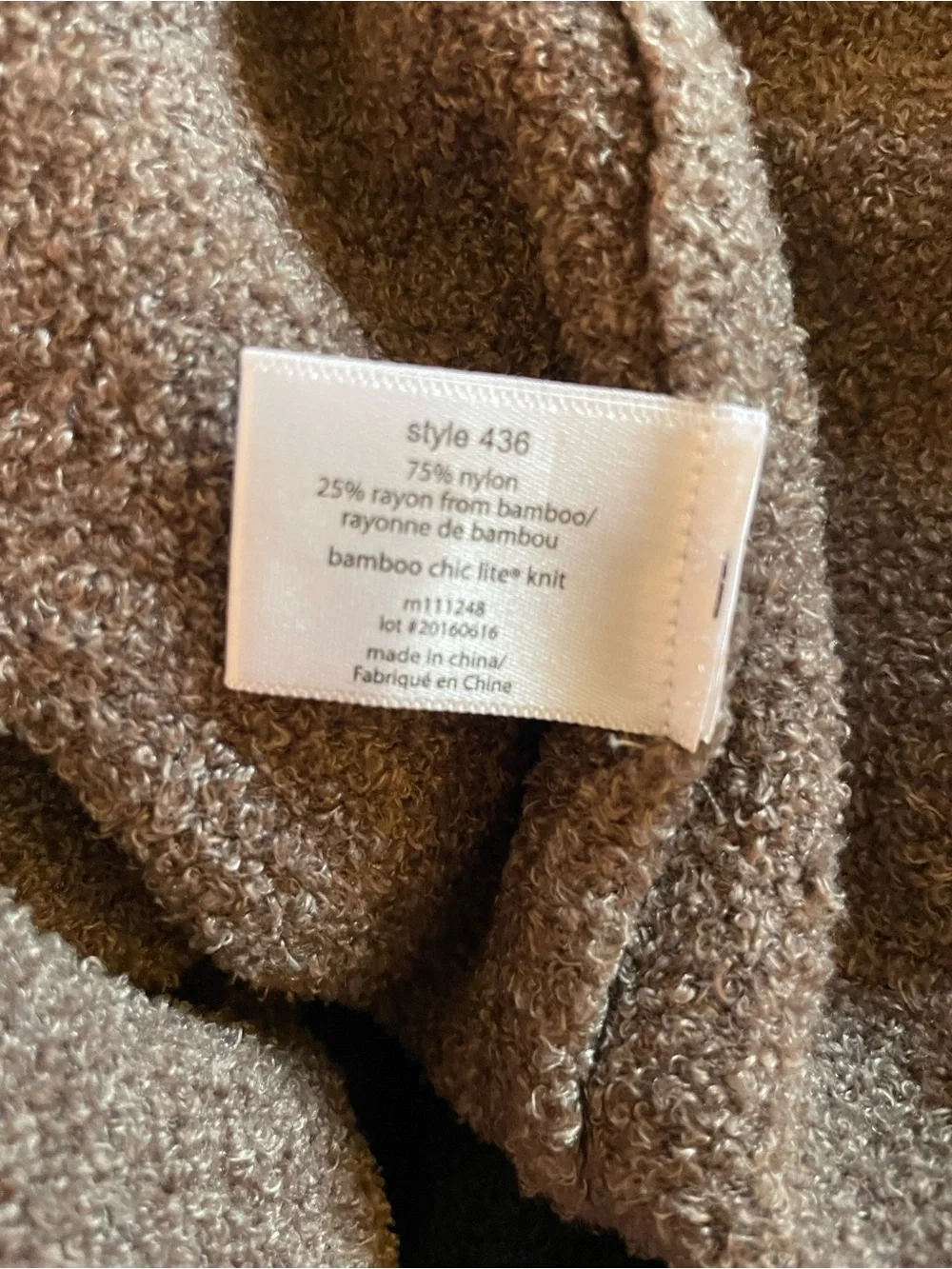 Barefoot Dreams Bamboo Chic Lite Calypso Wrap Cardigan.  S/M